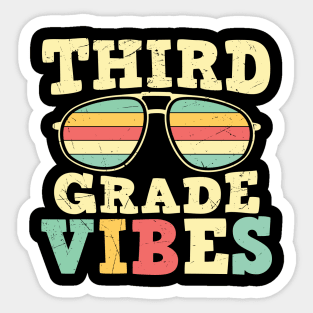 Back to School 3rd Grade Sticker